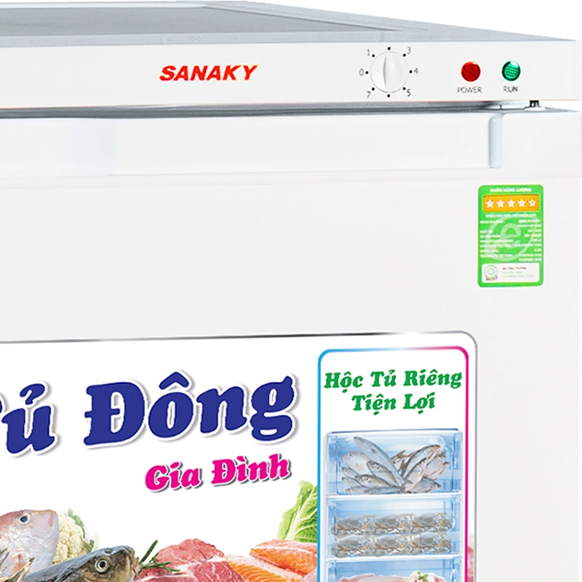 Tủ đông Sanaky 150 lít VH-180VD