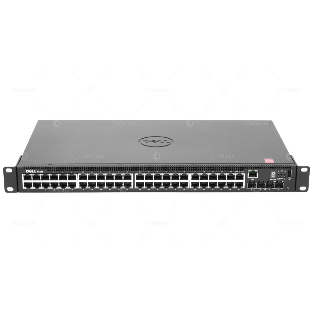 N1548 Dell EMC Power Switch 48 Ports GE, 4 SFP+ Slot Uplink