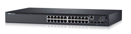 N1524P Dell EMC PowerSwitch 24 Ports PoE+, 4 SFP+ Slot Uplink