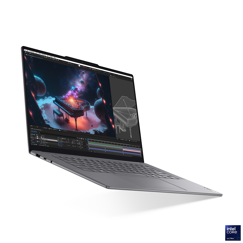 Laptop Lenovo Yoga Slim 7 15ILL9 83HM000GVN (Intel Core Ultra 7 258V | 1TB | 32GB | Intel Arc | 15.3 inch 2.8K IPS | Win 11 | Office | Xám)