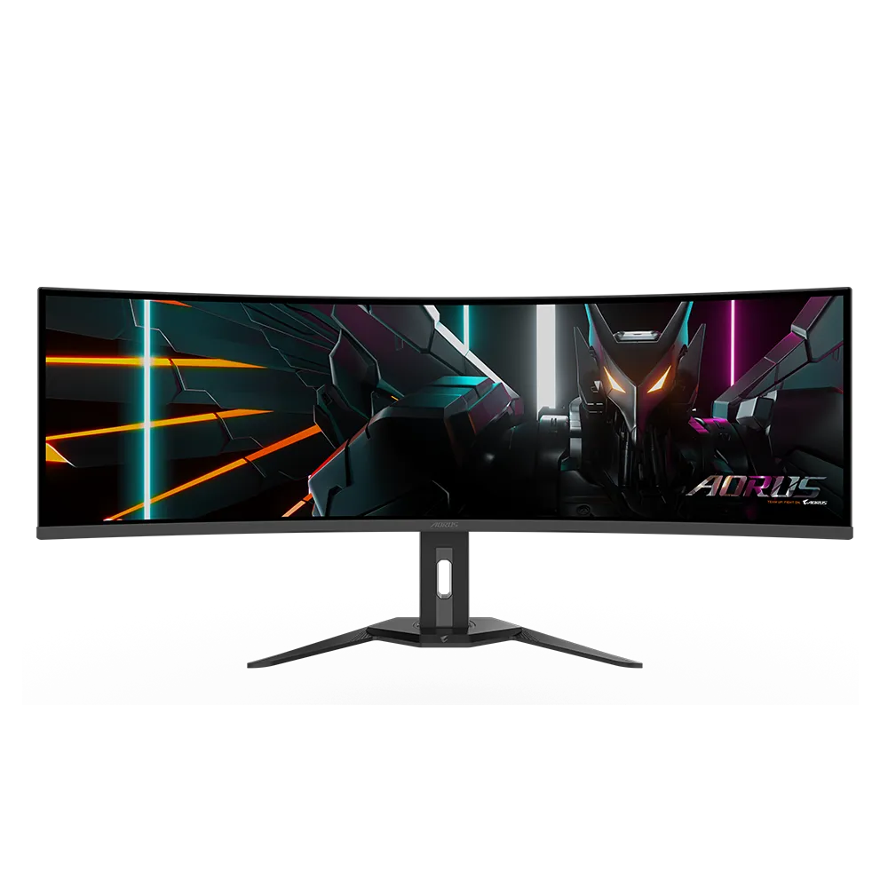 Màn Hình Gaming GIGABYTE OLED AORUS CO49DQ (49.0 inch - DualQHD - OLED - 144Hz - 0.03ms - Speaker - Curved)