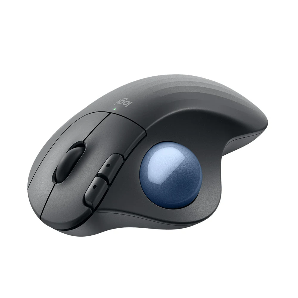 Chuột bi xoay không dây bluetooth Logitech Ergo Trackball M575S (Đen) (910-007031)