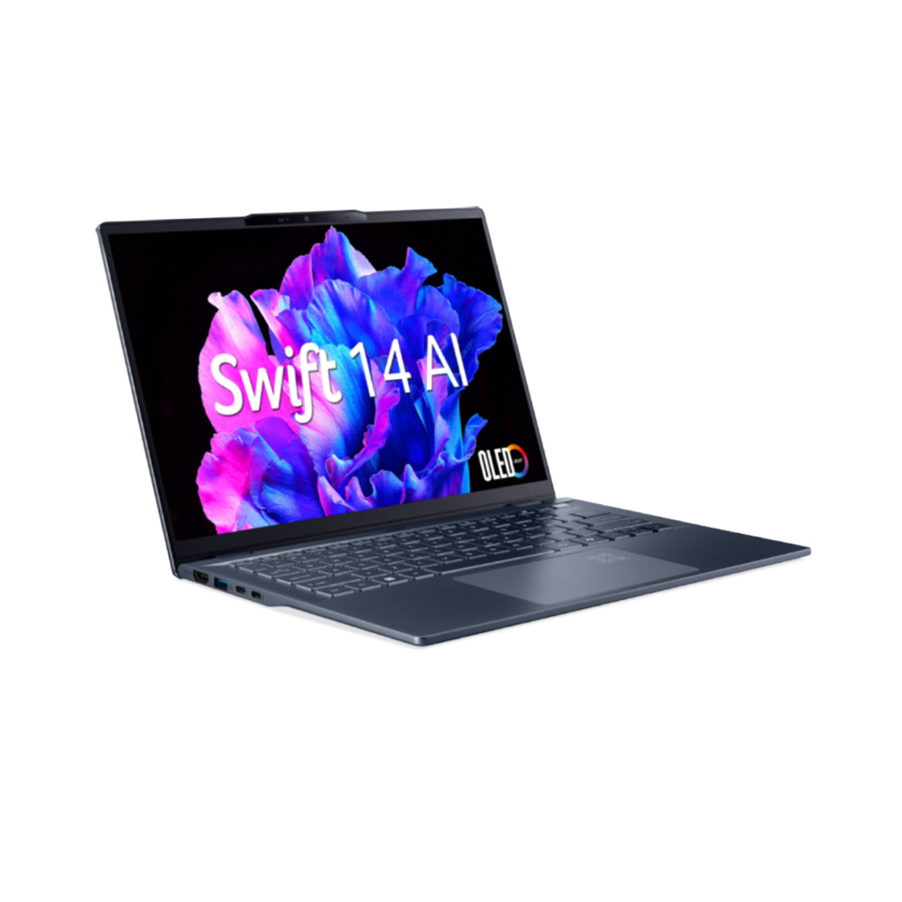 Laptop ACER Swift AI SF14-51-53P9 NX.J2KSV.002 (Intel Core Ultra 5 226V | Intel Arc Graphics 130V | 14 inch 3K OLED | 16GB | 1TB | Win 11 | Xanh)