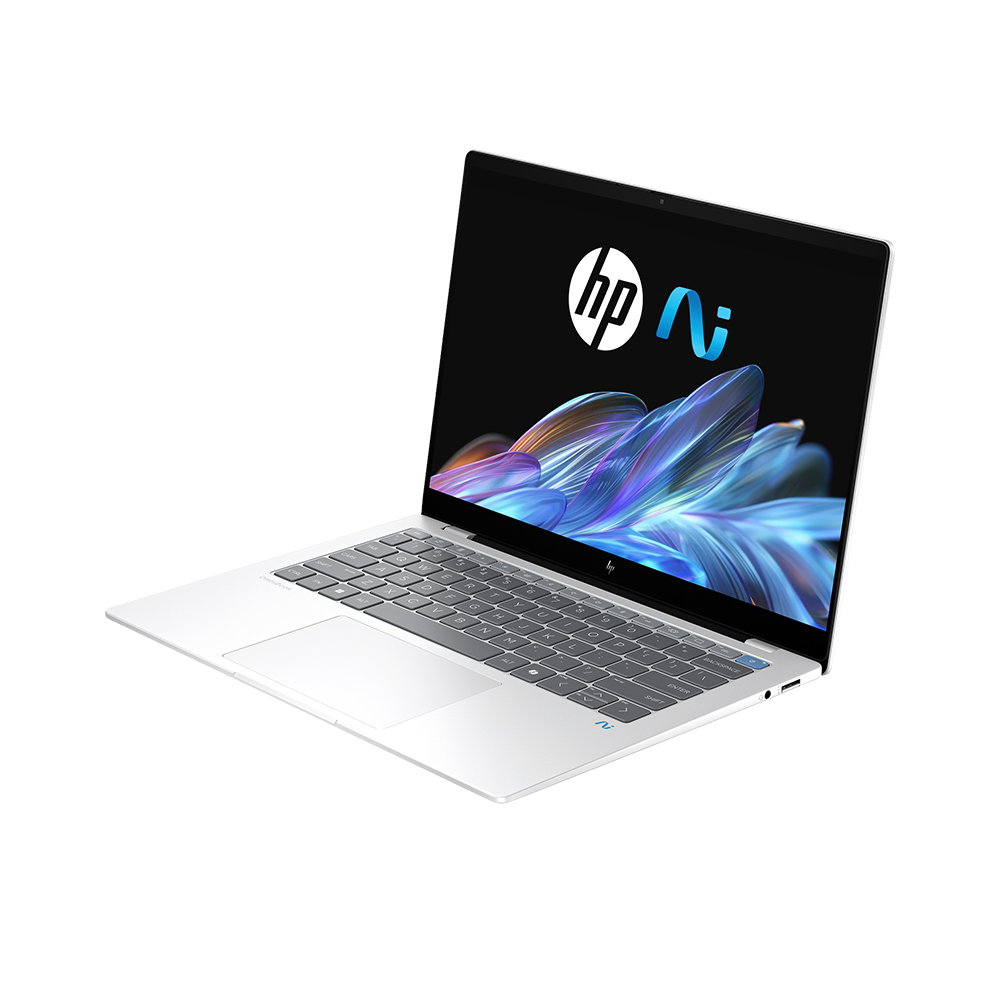 Laptop HP OmniBook X 14-fe1010QU B53KBPA (Snapdragon X Plus X1P-42-100 | 16GB | 512GB | 14 inch 2.2 K | Cảm ứng | Win 11 | Bạc)