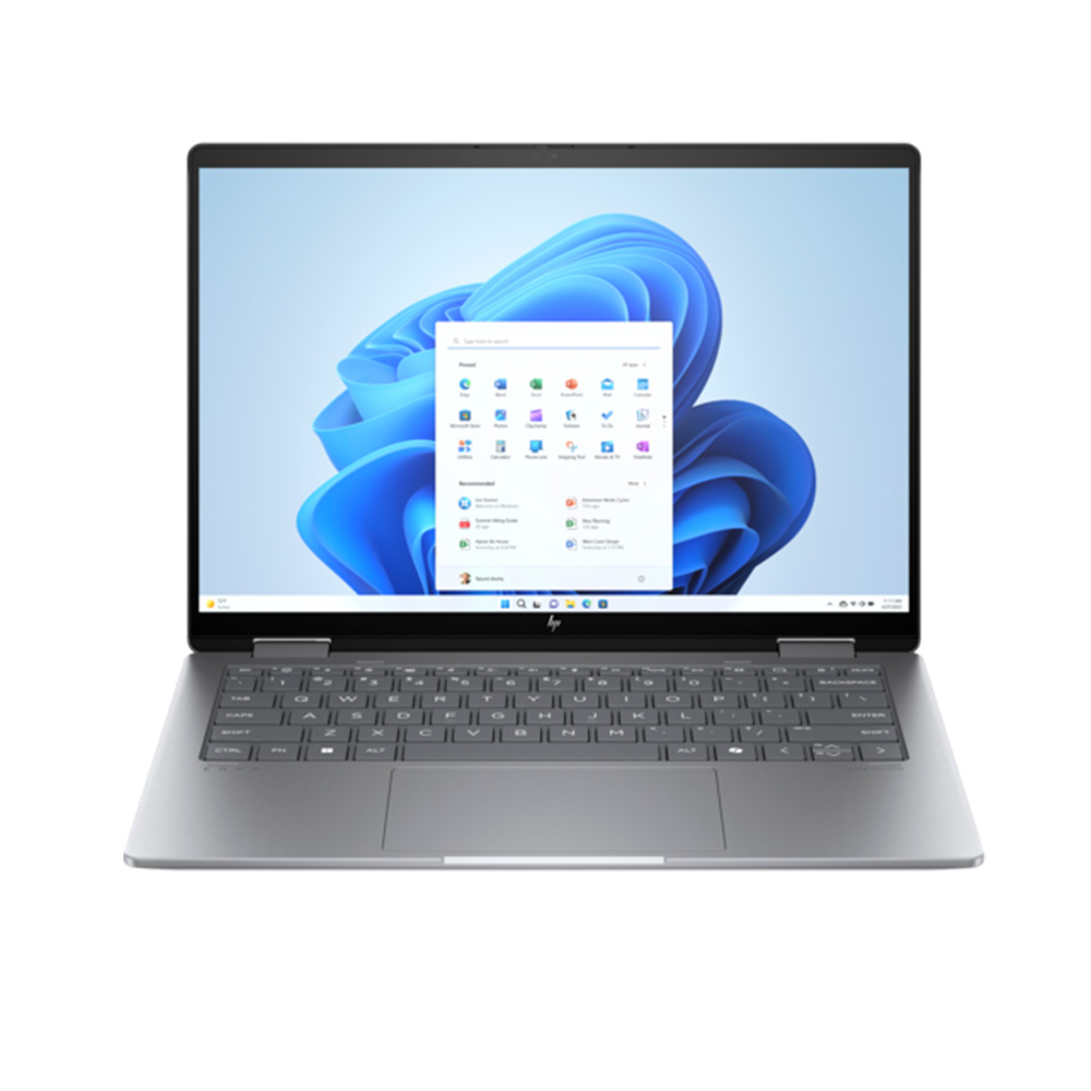Laptop HP ENVY X360 14-fc0086TU A19BWPA (Intel Core Ultra 7-155U | 14 inch 3K OLED | Cảm ứng | 32GB | 512GB | Win 11 | Bạc)