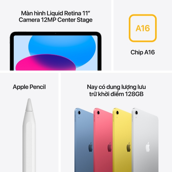 iPad A16 11 inch 5G (256GB)