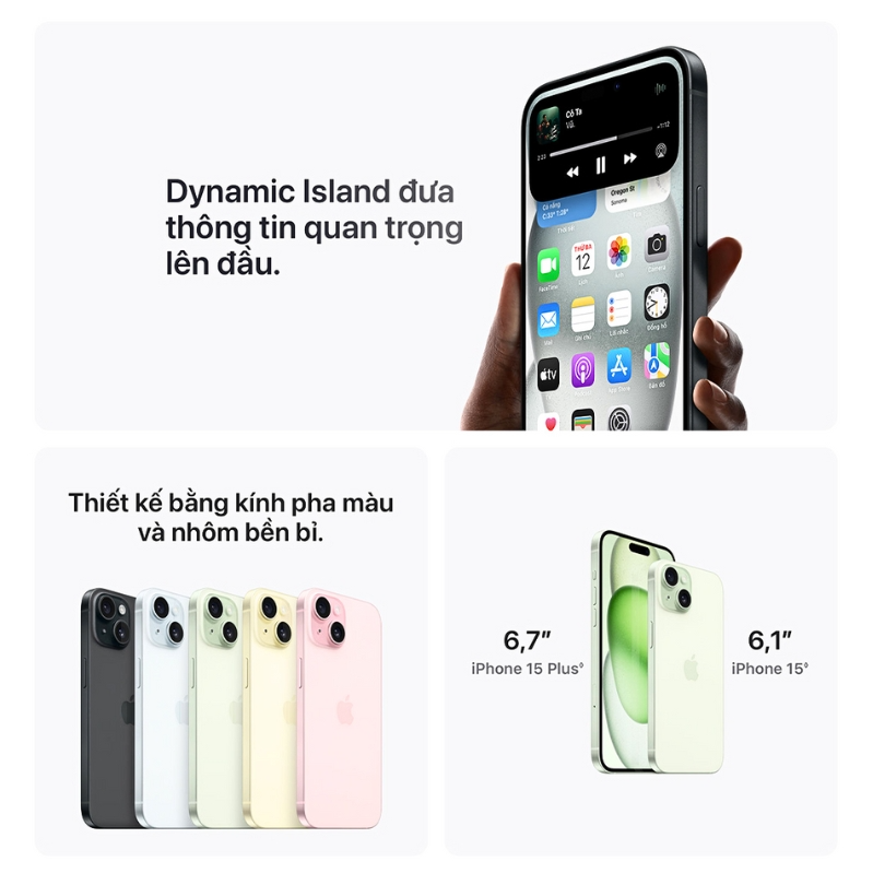 iPhone 15 128GB | Chính hãng 