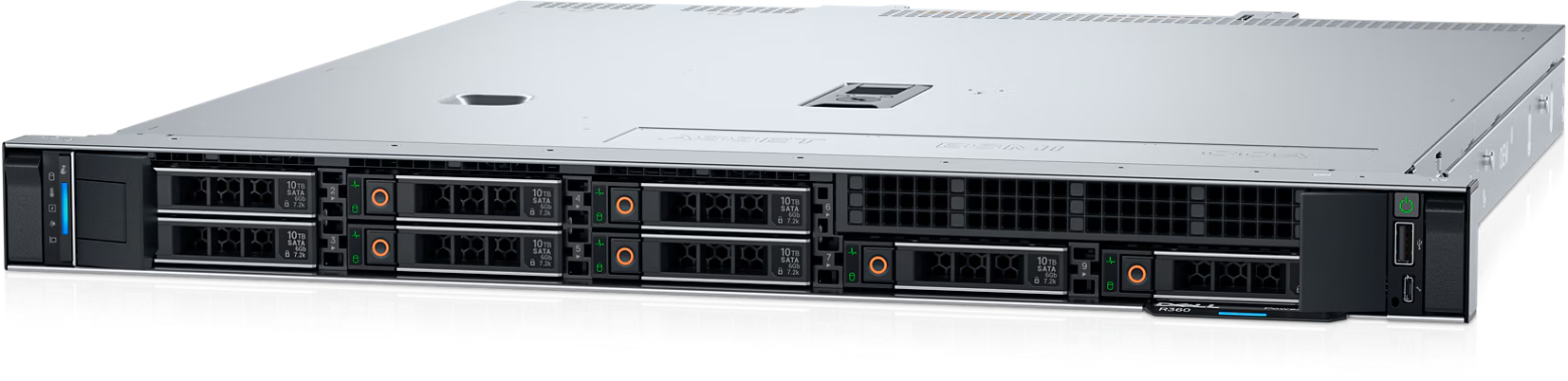 Máy chủ/ Server Dell R650 8x2.5": Silver 4310/ 16GB RDIMM 3200MTs/ 1.2TB 10K RPM SAS 12Gbps 512n 2.5in Hot-plug Hard Drive/ PERC H755/ iDRAC9 Ent/ DP 1GbE LOM + BC5720QP OCP/ 1 x 1400W PSU/ Bezel/ DVD/ No OS/ 4 Yrs Pro