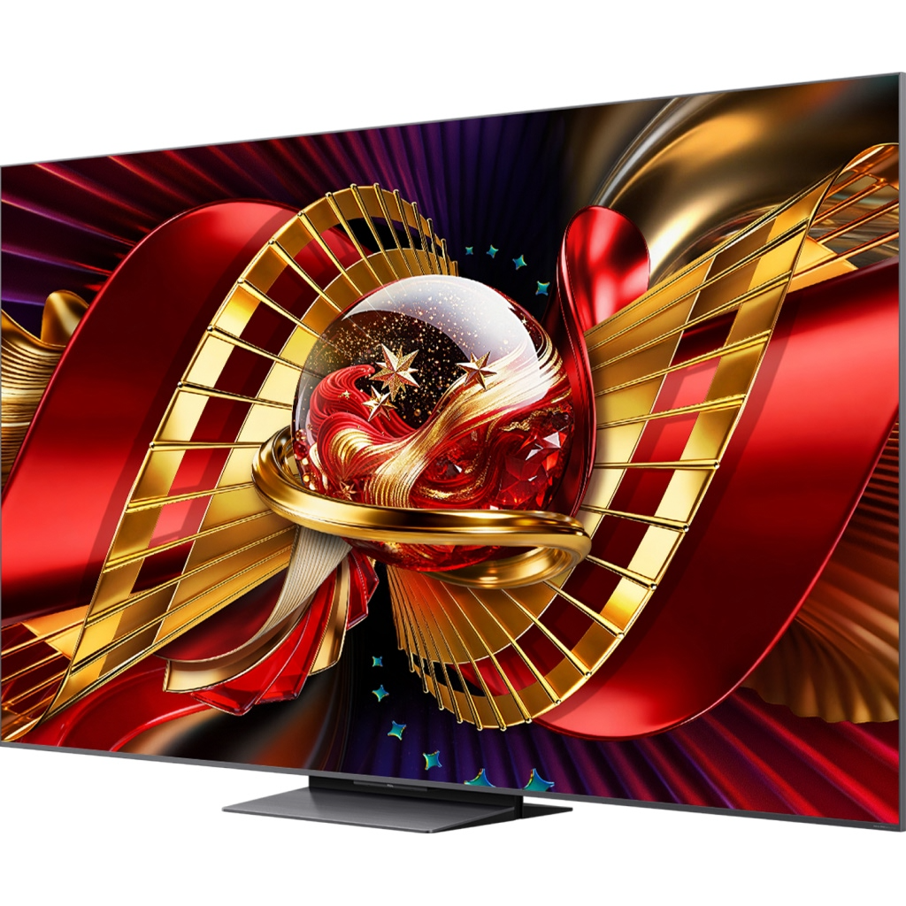 Google Tivi SQD-Mini LED TCL 4K 55 inch 55C8L Đen