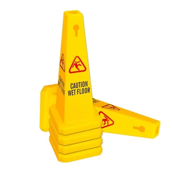 Biển báo bằng nhựa bền chắc, đảm bảo an toàn