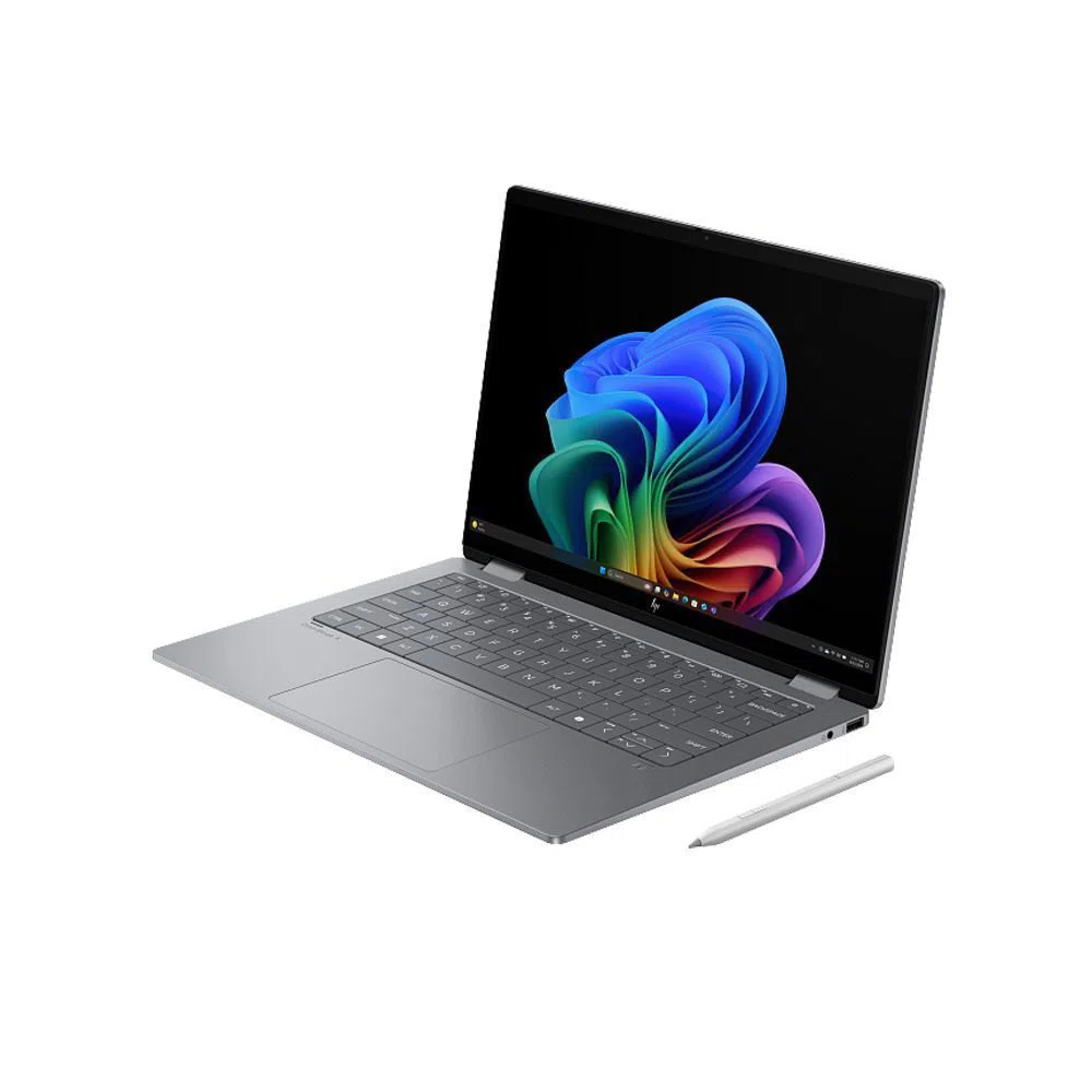 Laptop HP OmniBook X Flip 14-FK0092AU BZ7P5PA (AMD Ryzen AI 5 340 | AMD Radeon 840M | 14 inch WUXGA | Touchscreen | Pen | 16 GB | 512 GB | Windows 11 Home | Office | Bạc)