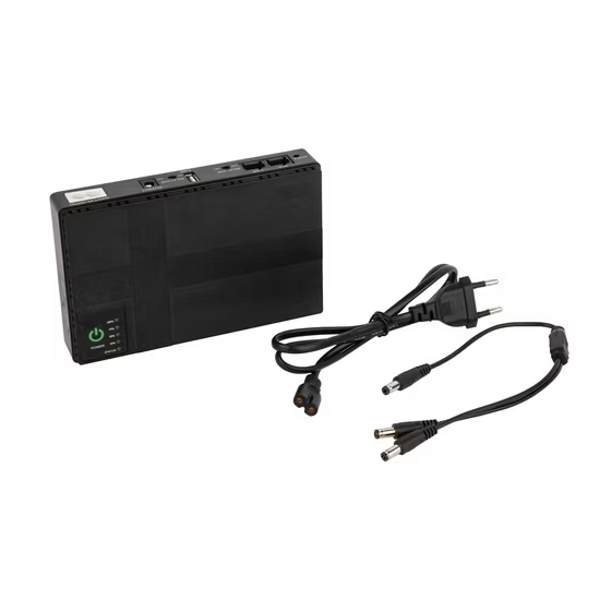 Bộ lưu điện DC mini 18W/36W, điện áp đầu vào 85-265VAC, bảo vệ quá tải