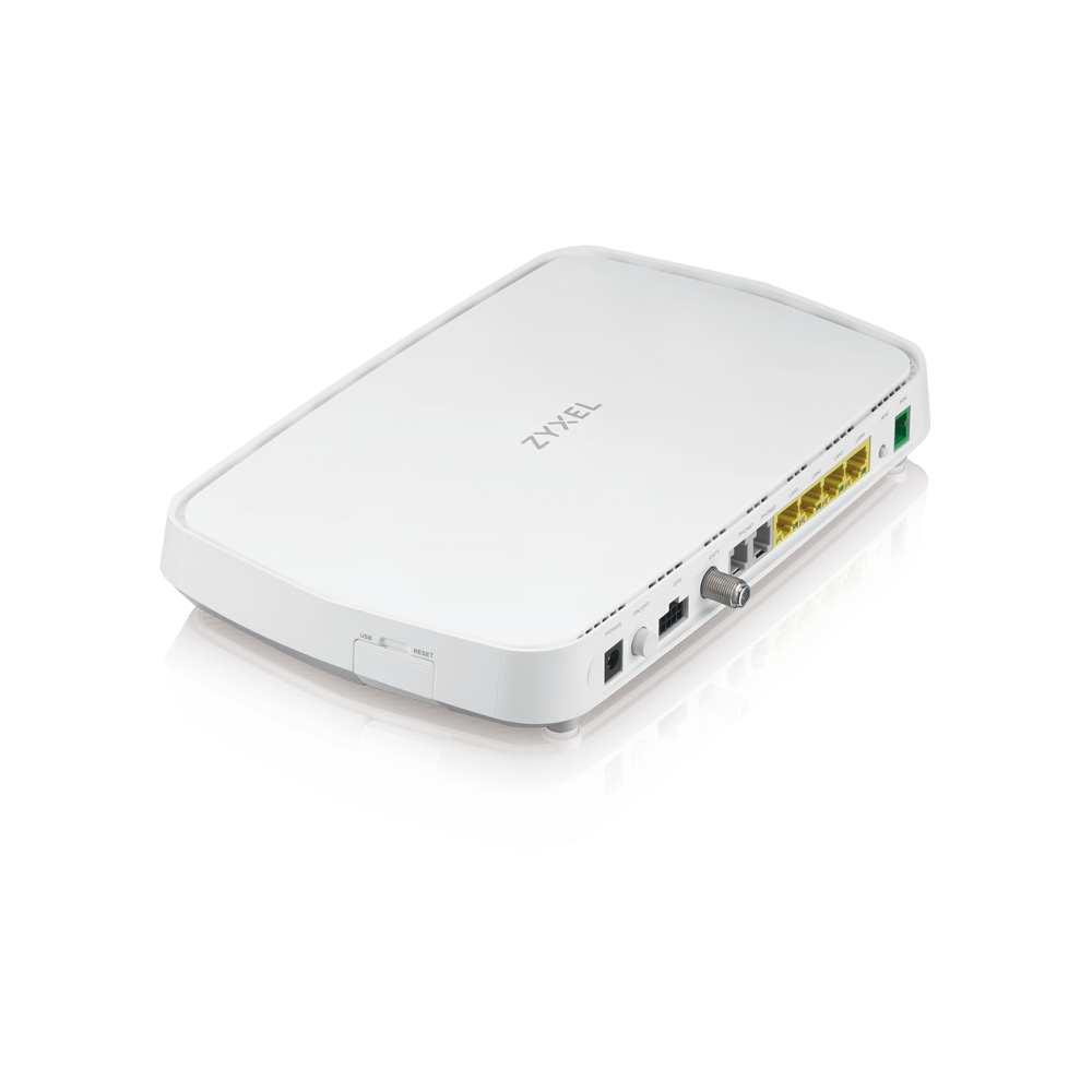 Thiết bị chuyển đổi quang Zyxel EP240P,GPON PoE HGU with 4-port GbE LAN