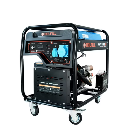Máy phát điện xăng di động công suất 9000W (8.25kW) kiểu hở, khung hiệu suất cao, máy phát điện xăng gia dụng thông thường 15 kVA