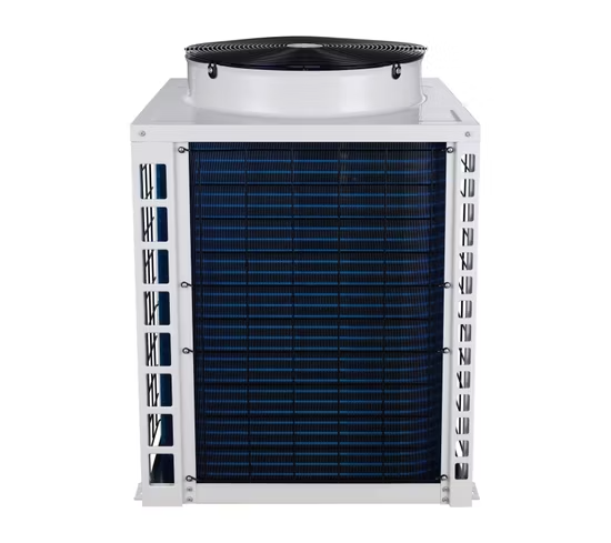 Máy bơm nhiệt không khí-nước sử dụng gas R407c, lý tưởng cho khách sạn, nhà hàng, không gian thương mại, cung cấp nước nóng để giặt rửa