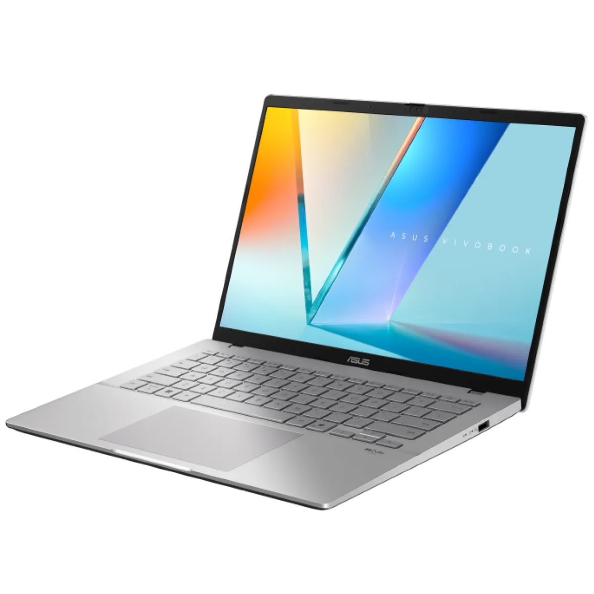 Laptop ASUS Vivobook S14 M3407GA (AMD RYZEN AI 7 445 | AMD Radeon | 14 inch WUXGA OLED | 16GB | 512GB | Win 11 | Xám)