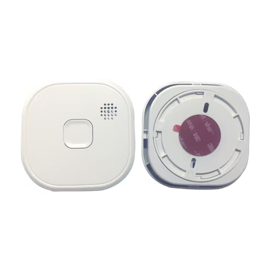 Đầu báo khói quang học giá rẻ, chạy bằng pin 9V, an toàn cho gia đình SK40