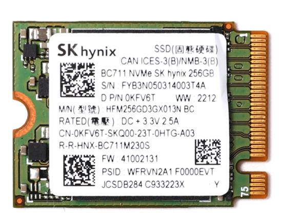 Ổ CỨNG SK HYNIX SSD 256GB NVME GEN3X4 2230 