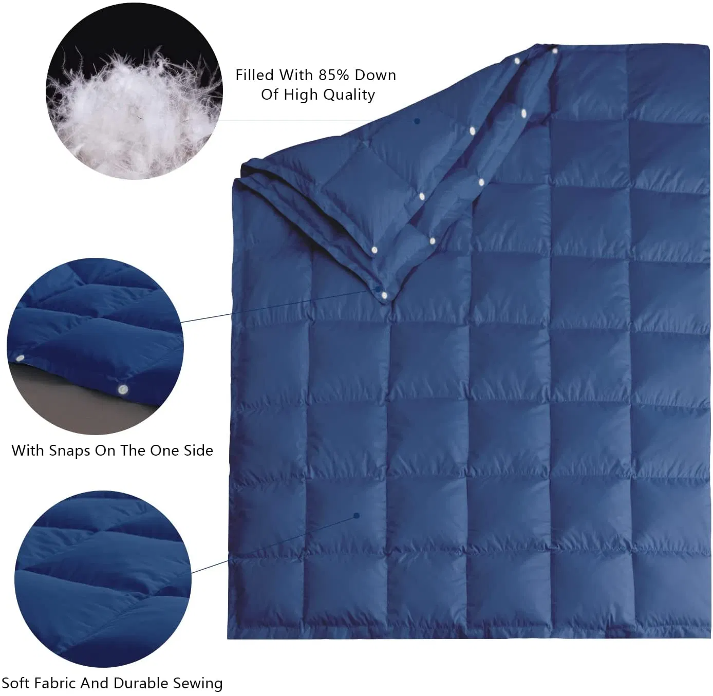 Chăn lông vũ du lịch trong nhà và ngoài trời, tiện dụng và có thể mặc được