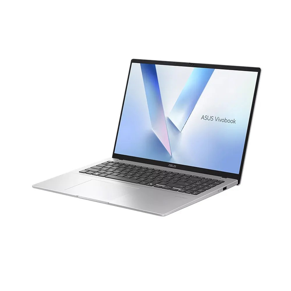 Laptop ASUS Vivobook 16 X1607CA-MB990W (Intel Core Ultra 7 255H/Intel Graphics/16 inch WUXGA/16GB/512GB/Windows 11 Home SL/Bạc)