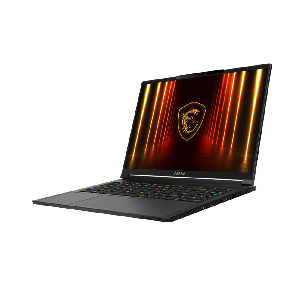 Laptop MSI Stealth A16 AI+ A3XWHG085VN (AMD Ryzen AI 9 HX 370 | RTX 5070 Ti 12GB GDDR7 | 16 inch QHD+ OLED | 32GB | 1TB | Fingerprint | Windows 11 Home SEA | Đen)