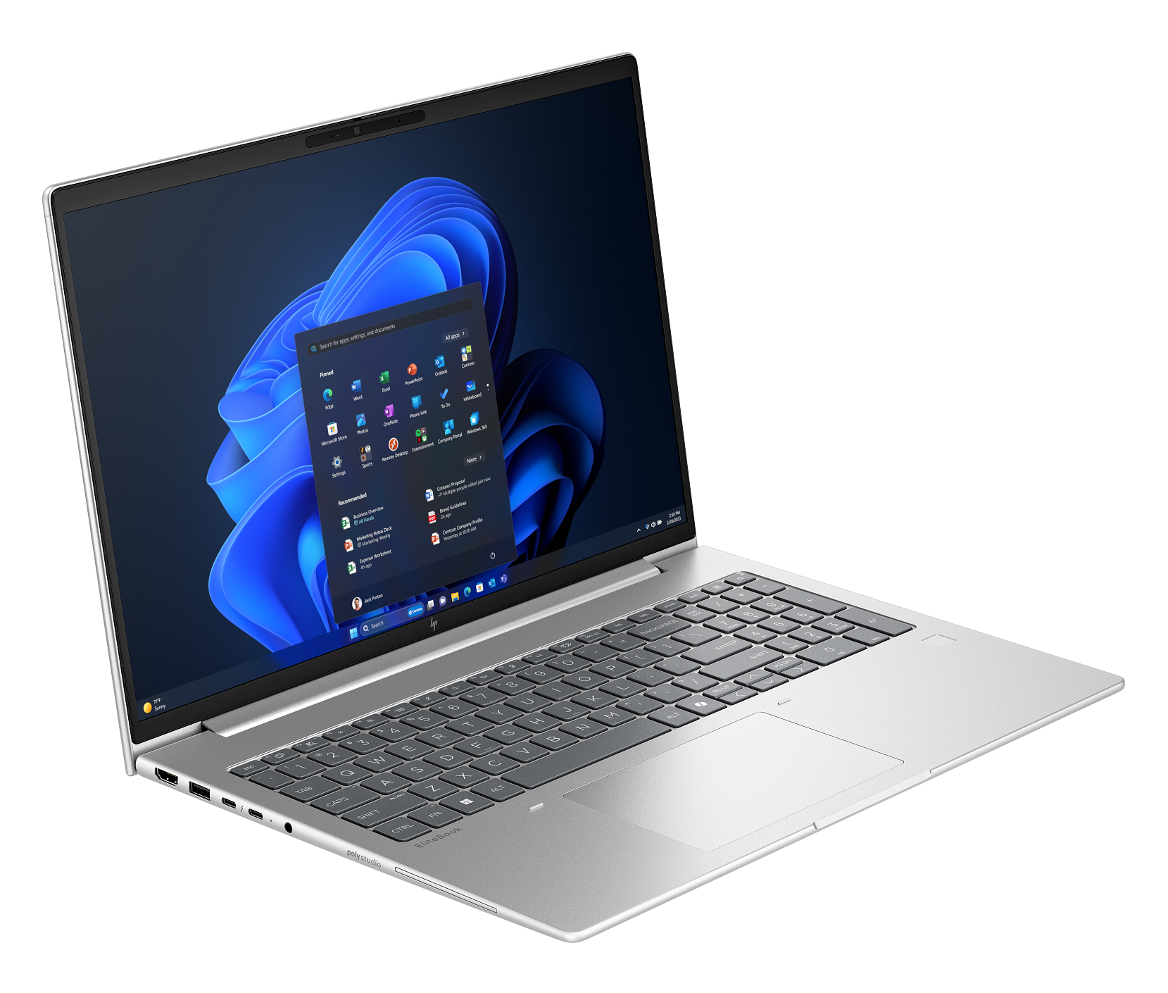 HP ELITEBOOK 6 G1a 14" (AMD Ryzen 7 PRO 250/32GB DDR5 RAM/1TB SSD/14" FHD+/AMD Radeon Graphics/3 CELL/WLAN AX+BT/FINGERPRINT/WIN11 HOME 64/SILVER/1.4KG)
