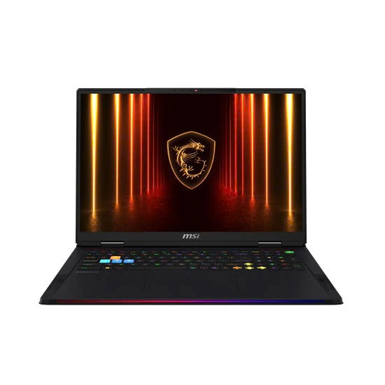 Laptop MSI Raider 18 HX AI A2XWJG 692VN | CPU Ultra 9-285HX | RAM 64GB DDR5 | SSD 4TB PCIe | VGA RTX 5090 24GB | 18.0 UHD 4K MiniILED IPS, 100% DCI-P3 & 120Hz | Win11