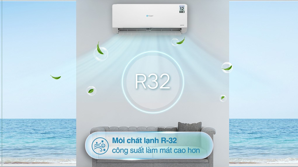 Máy lạnh Casper Inverter 1.5 HP QC-12IS36