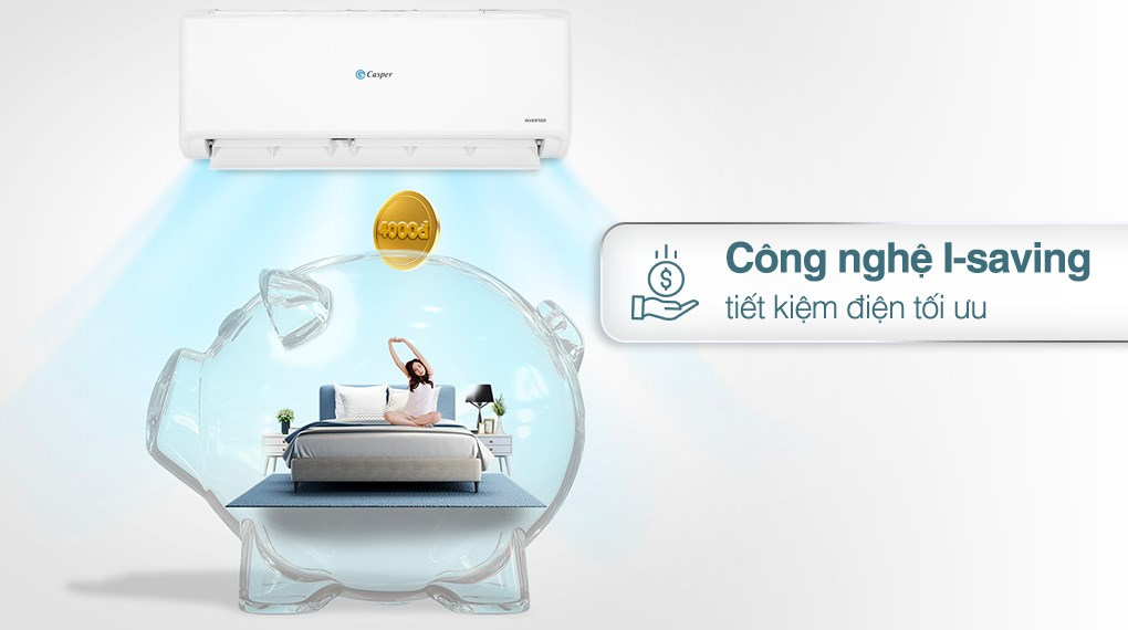 Máy lạnh Casper Inverter 1.5 HP GC-12IS35