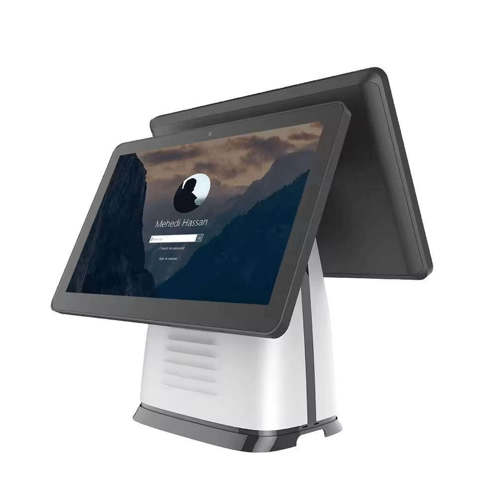 Máy tính tiền cảm ứng màn hình kép MBL-E300 15,6 inch