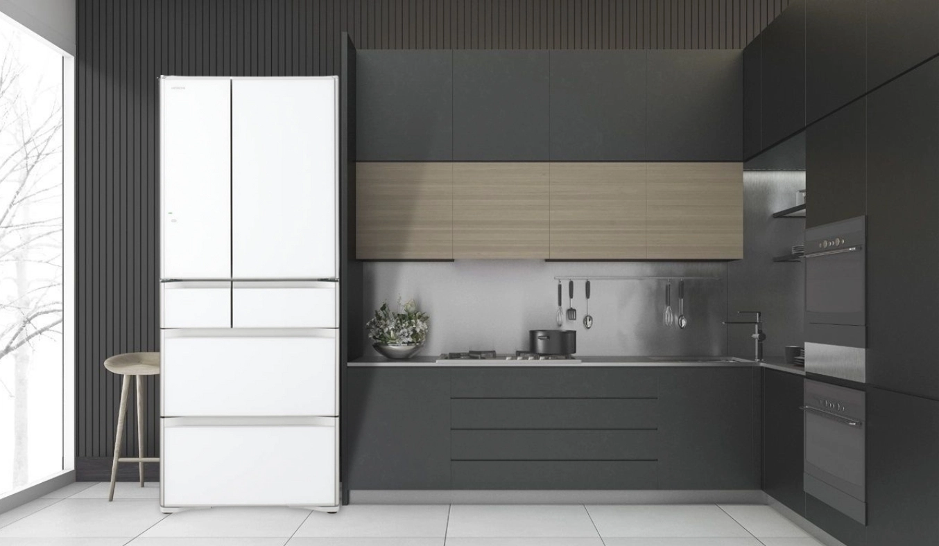 Tủ lạnh Hitachi Inverter 615 lít R-WX620KV (XW)