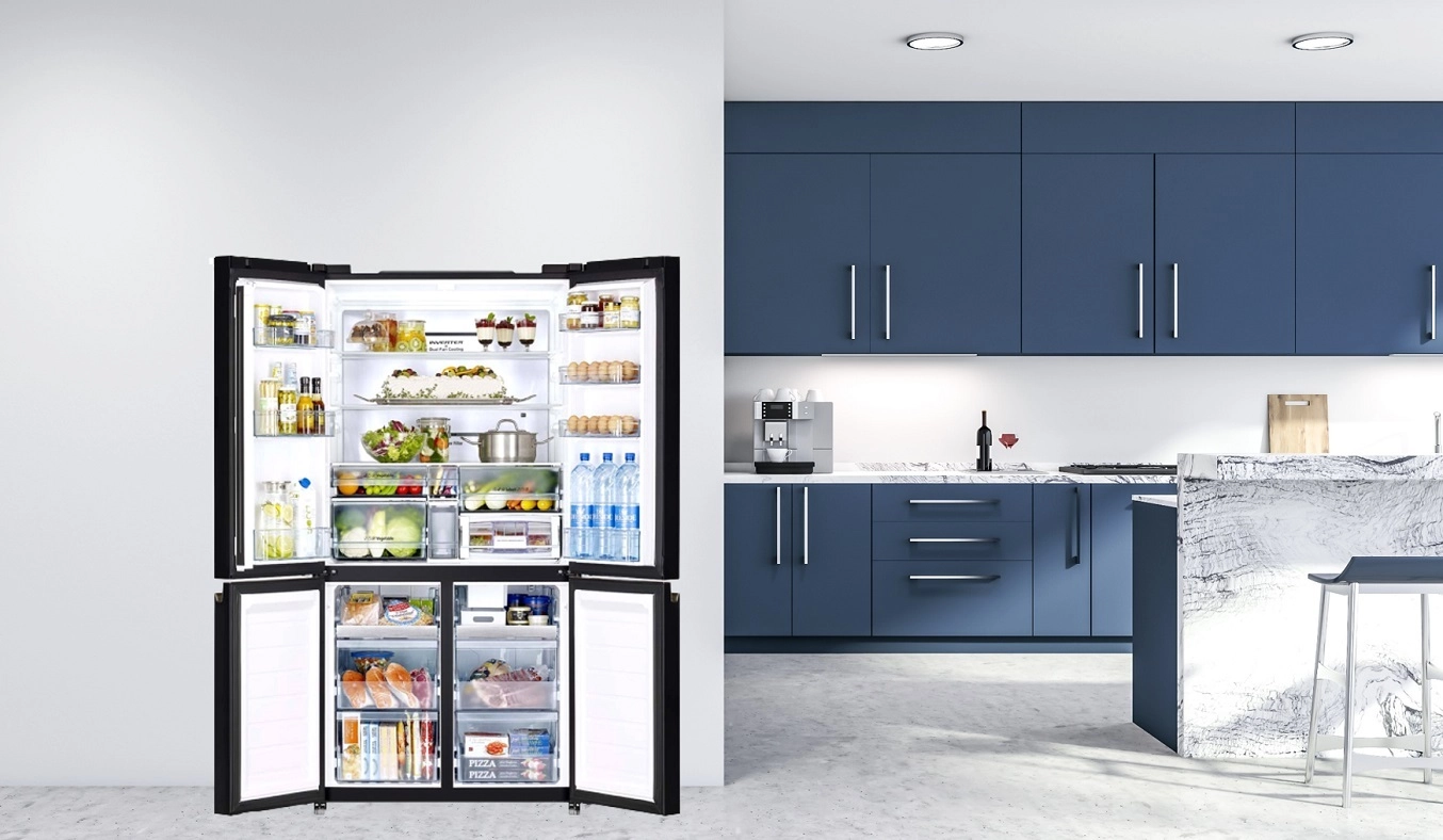 Tủ lạnh Hitachi Inverter 569 lít R-WB640VGV0X (MGW)