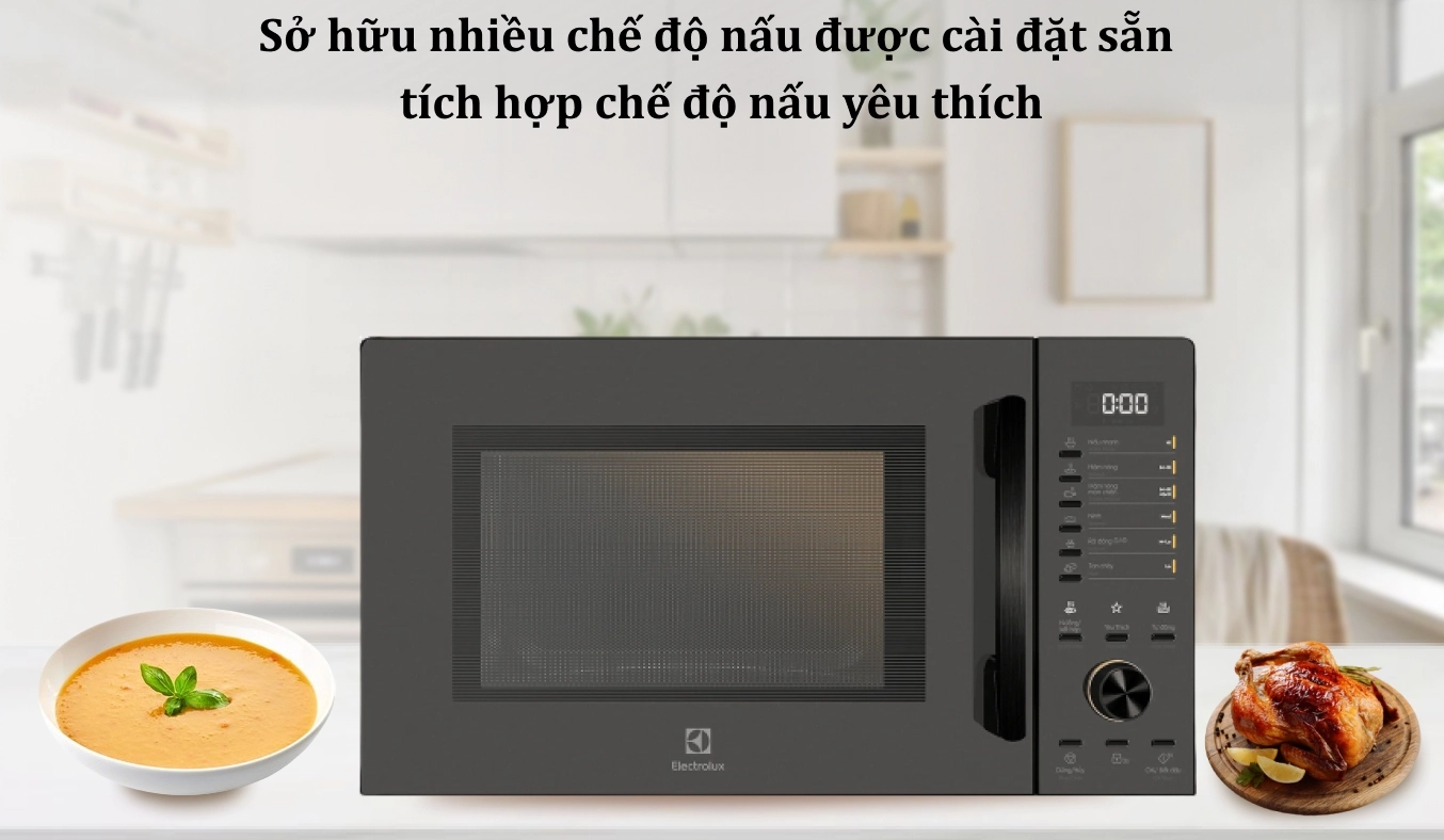Lò vi sóng có nướng Electrolux 30 lít EMG30D22BM