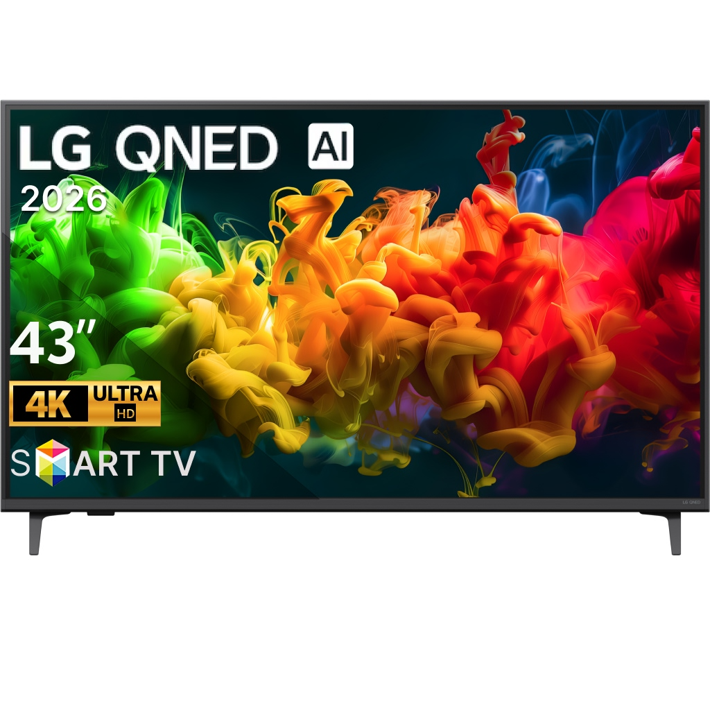 Smart Tivi QNED AI LG 4K 43 inch 43QNED80BSA Đen
