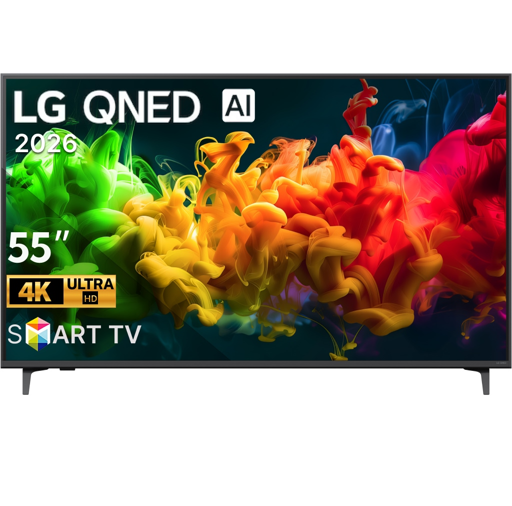 Smart Tivi QNED AI LG 4K 55 inch 55QNED80BSA Đen