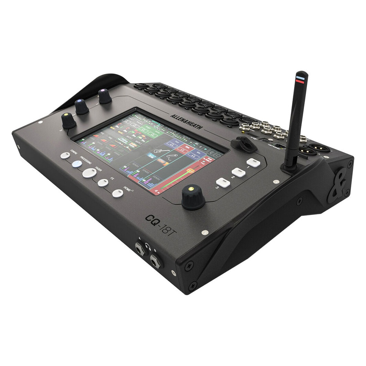 Bàn Mixer Allen & Heath CQ-18T (Digital, 16 kênh, Bluetooth, Wifi, USB)