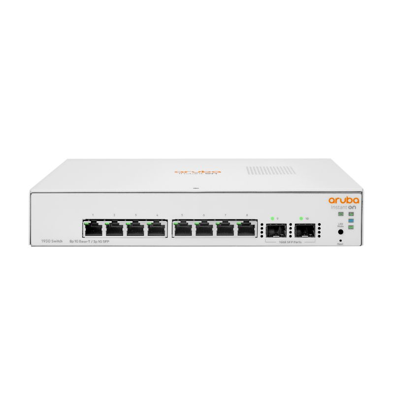 Thiết bị chuyển mạch Switch Aruba Instant On 1930 8G 2SFP JL680A