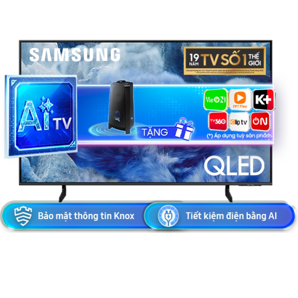 Smart Tivi QLED Samsung 4K 75 inch QA75Q8FAAKXXV