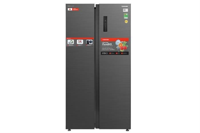Tủ lạnh Toshiba Inverter 555 lít GR-RS696WI-PMV(60)-AG
