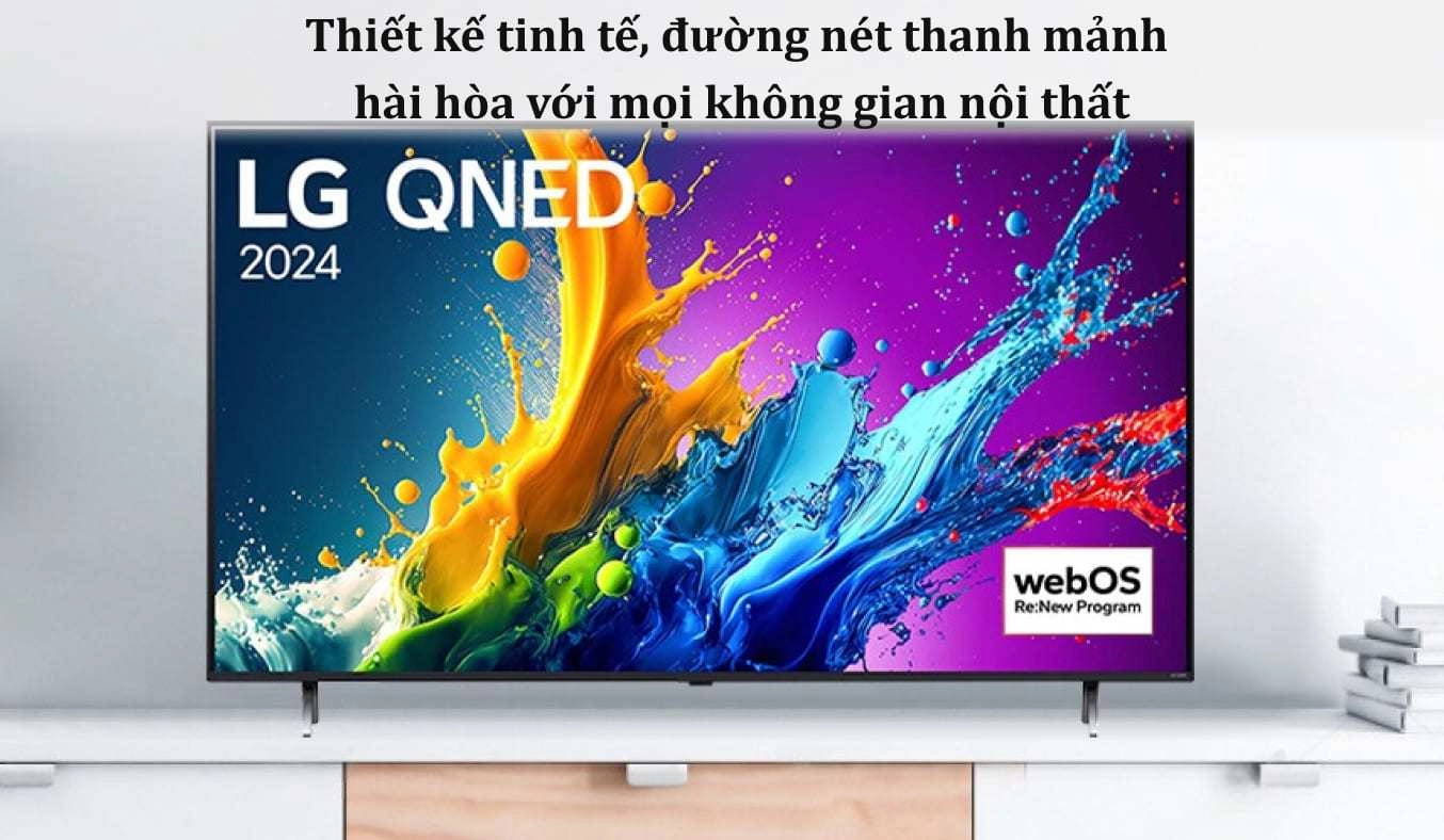 Smart Tivi QNED LG 4K 43 inch 43QNED80TSA