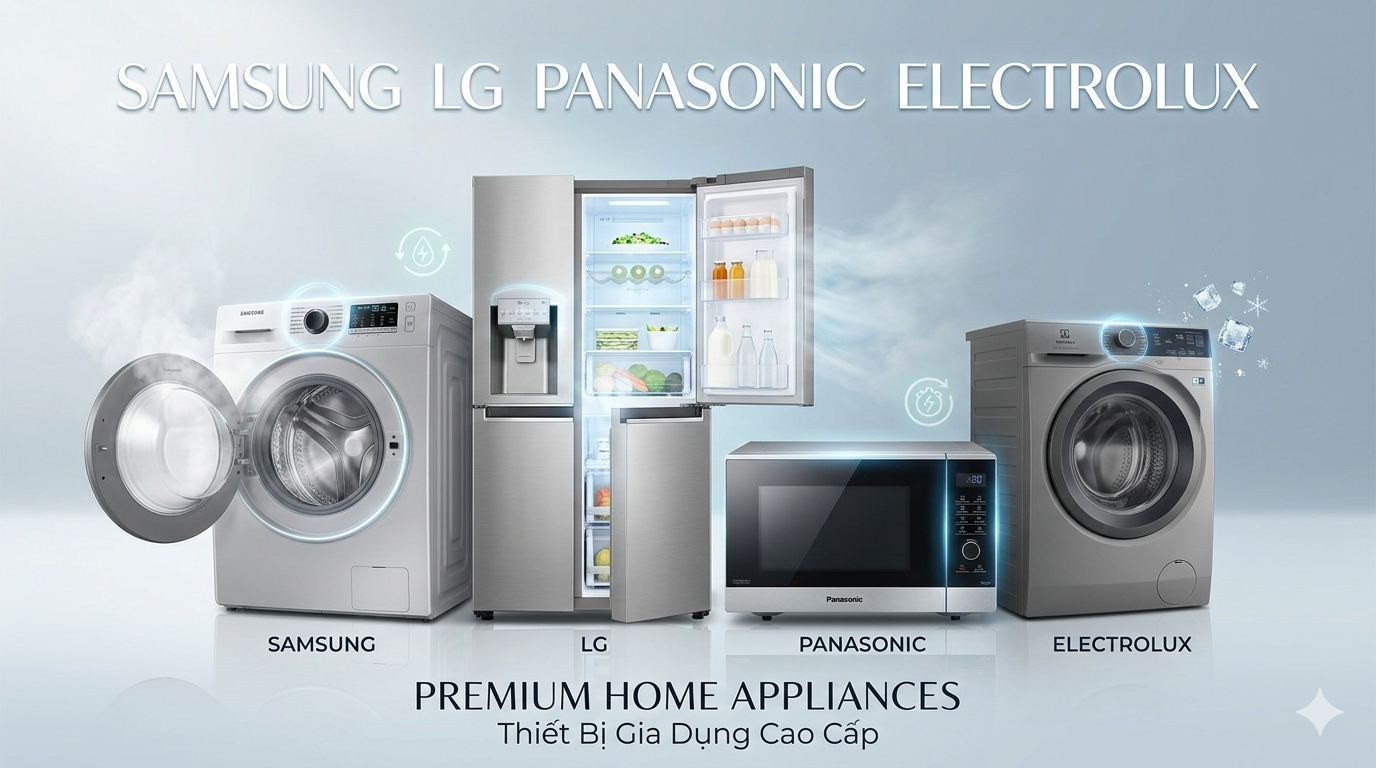 Banner Trang Chủ Cho Điện Tử Tiêu Dùng